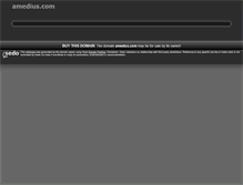 Tablet Screenshot of procuts.amedius.com